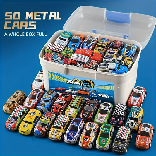 50-piece Toy Car Kit