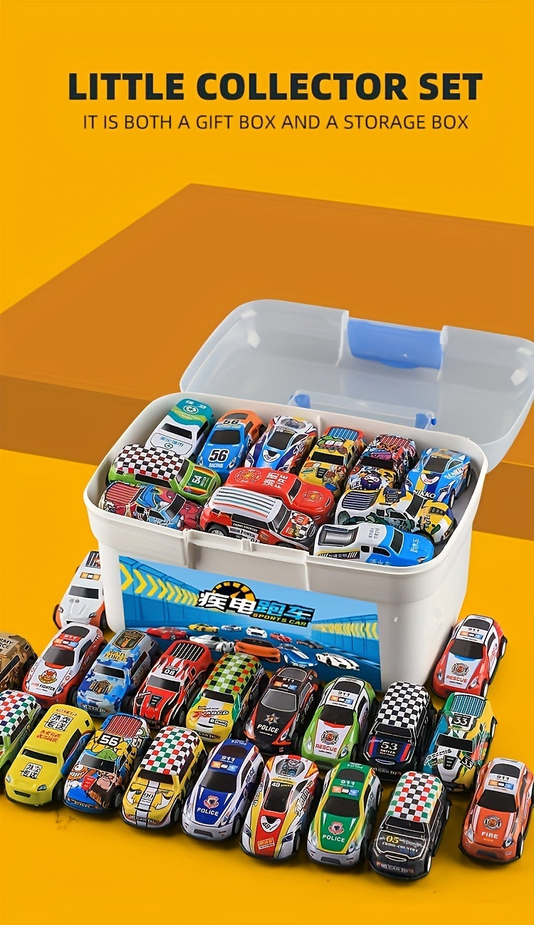 50-piece Toy Car Kit