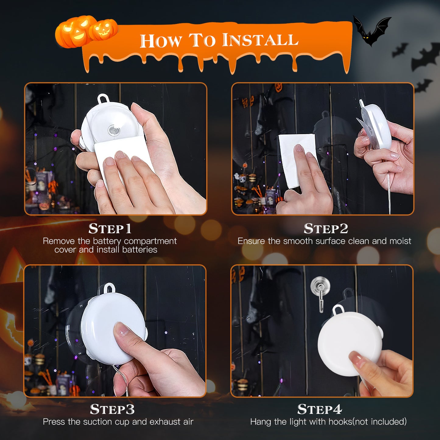 3pc Spooky Light Set
